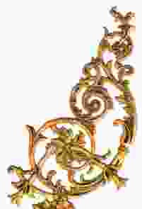 Кованый декоративный узор односторонний арт. 1722 разм. 63x32,7