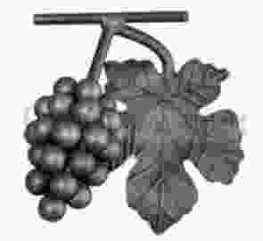Кованый виноград с листом арт. SK21.05 разм. 200x140