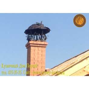 Кованый дымник 1