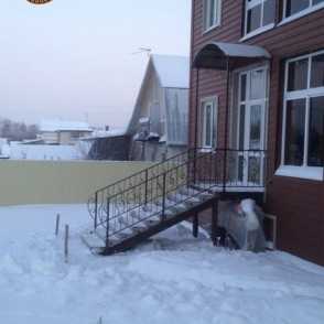 Кованый козырек 7