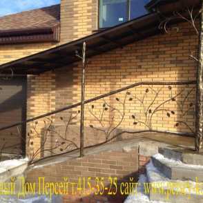 Кованый козырек 5