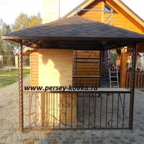 Кованая беседка 1
