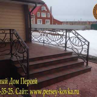 Кованые уличные ограждения 03