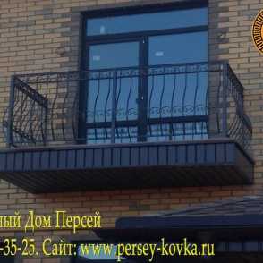 Кованый балкон 3