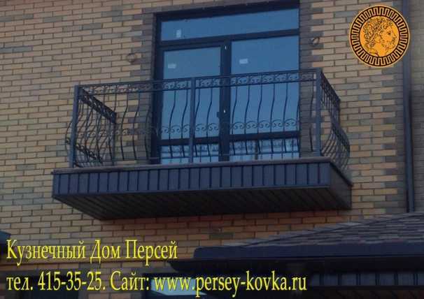 Кованый балкон 3