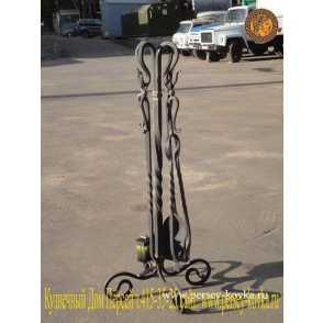 Кованый каминный набор 6