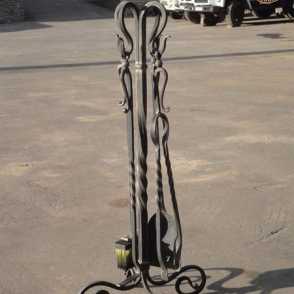 Кованый каминный набор 6