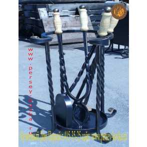 Кованый каминный набор 7