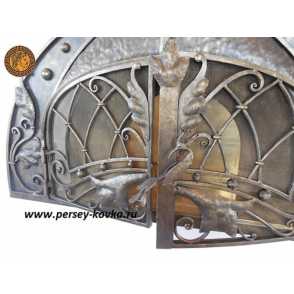 Кованые дверки для русской 3