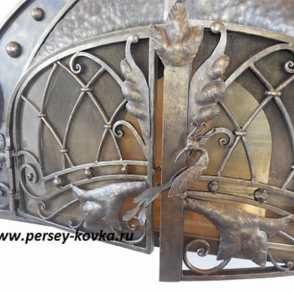 Кованые дверки для русской 3