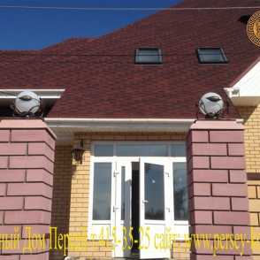 Кованый фонарь на столбе 1