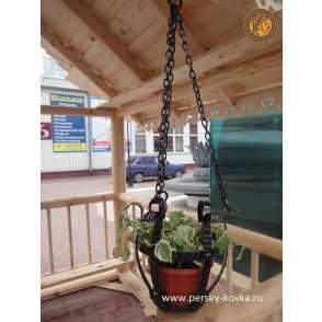 Кованая цветочница 12