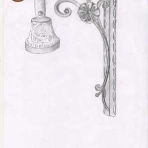Кованые колокольчик