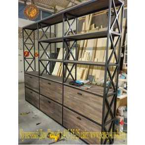 Кованая мебель в стиле лофт 1