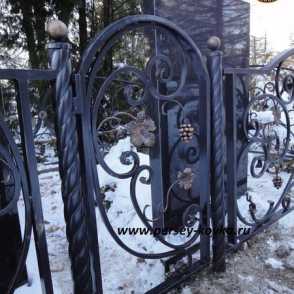 Кованая ограда 3