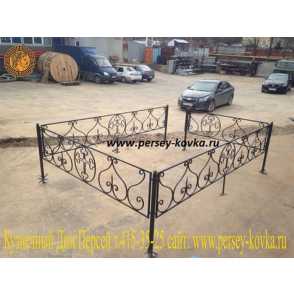 Кованая ограда 4