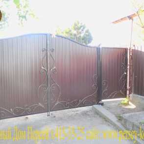 Кованая калитка 13