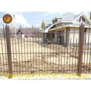 Кованый сварной забор 2