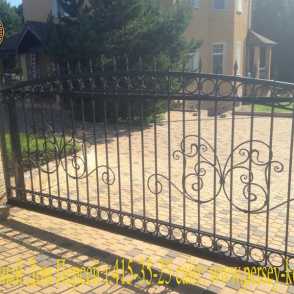 Кованые ворота 9