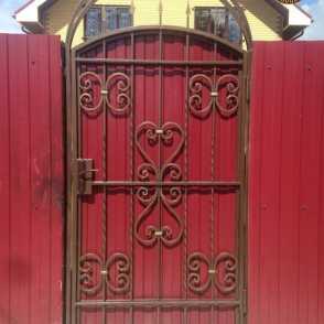 Кованая калитка 5