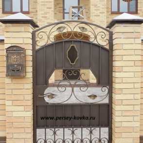 Кованая калитка 16