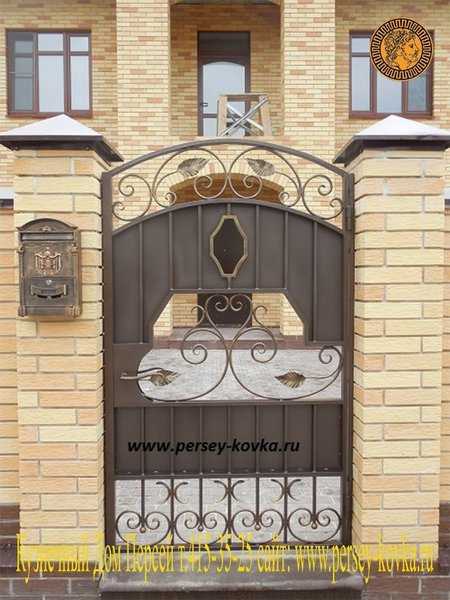 Кованая калитка 16