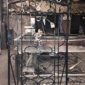 Кованая калитка 17