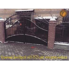 Кованые ворота 3