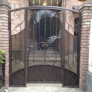 Кованая калитка 9