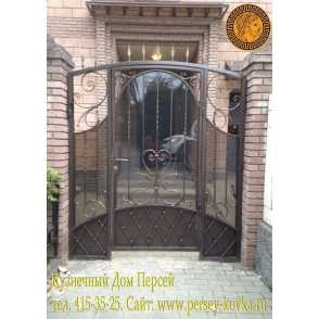 Кованая калитка 9