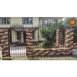 Кованая калитка 10