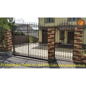 Кованые ворота 4