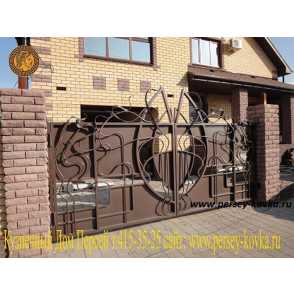 Кованые ворота 6