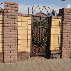 Кованая калитка 12