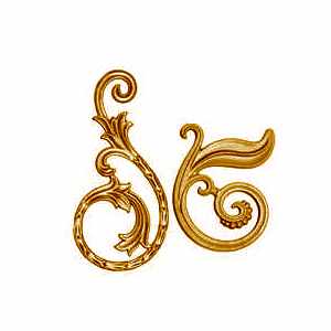 Стальные, кованые, штампованные, чугунные, литые вензеля, кольца и завитки
