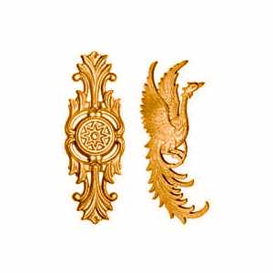 Кованые, литые, чугунные накладки (односторонние)