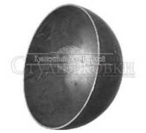 Стальная полусфера арт. SK01.80.1 разм. 80