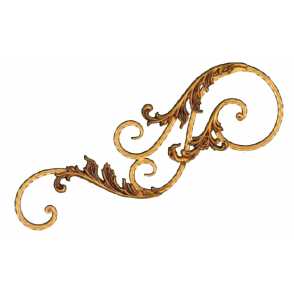 Кованые навершия на забор, ворота  арт. 1026 разм. 75x23,5