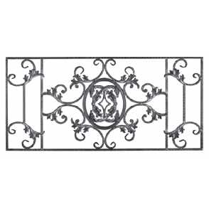 Кованая декоративная панель арт. 1098 разм. 125x60