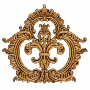 Кованый декоративный узор односторонний арт. 111 разм. 42x39