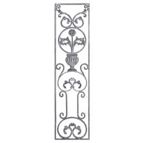 Кованая декоративная панель арт. 1136 разм. 40x160