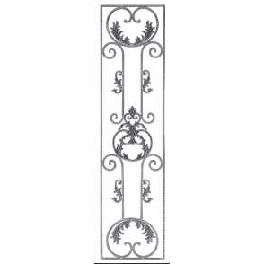 Кованая декоративная панель арт. 1158 разм. 40x160