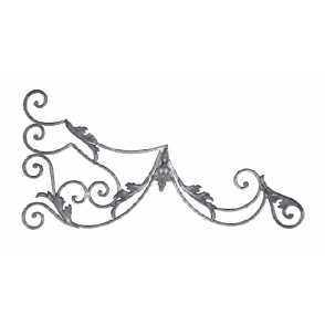 Кованые навершия на забор, ворота  арт. 1181 разм. 57x130