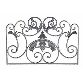 Кованая декоративная панель арт. 1191 разм. 100x60x67