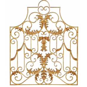 Кованая декоративная панель арт. 1229 разм. 128x110x158