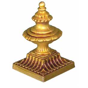 Кованое навершие арт. 122 разм. 14,5x9,5