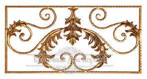 Кованая декоративная панель арт. 1230 разм. 88x45