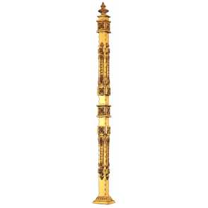 Кованый столб для лестниц, перил, ограждений арт. 1252 разм. 130