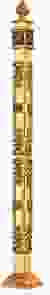 Кованый столб для лестниц, перил, ограждений арт. 1253 разм. 110