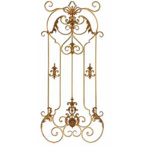 Кованая декоративная панель арт. 1269 разм. 70x160